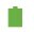 A green battery icon