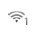 An indicator with the Wi-Fi signal symbol and the number 1 to the right of it